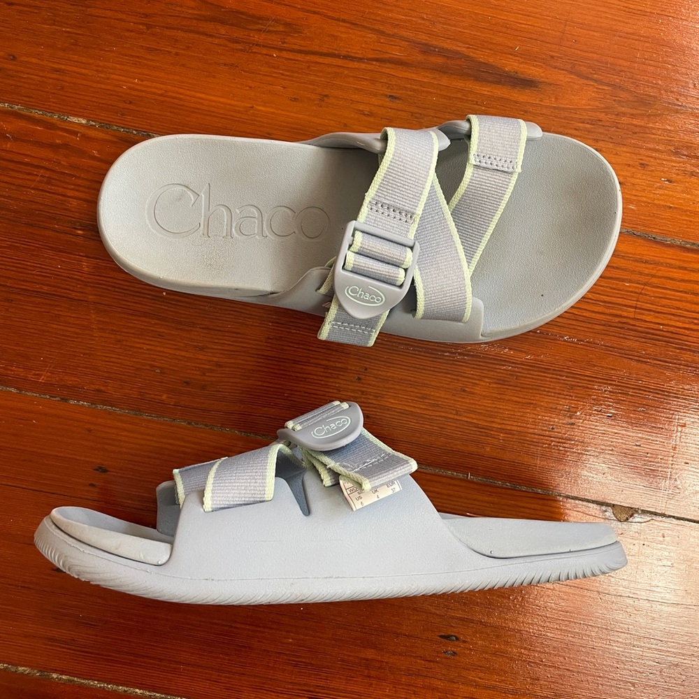 Chacos Chillo Sandals Light Blue Comfort & Recovery Slides Women’s 6 💕🎀